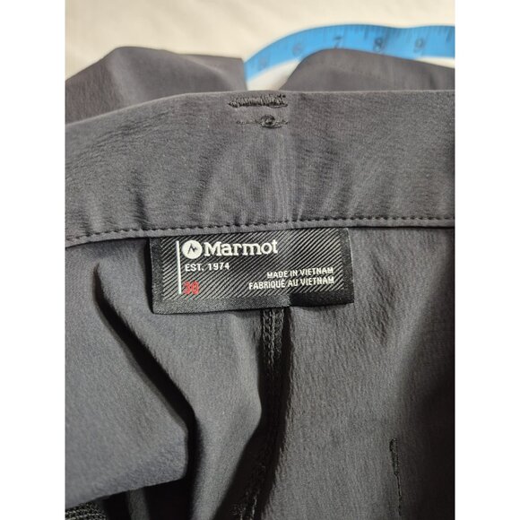 Marmot Shorts Men’s Size30 Black Arch Rock 8” Hiking Nylon Stretch (58) - Picture 12 of 13